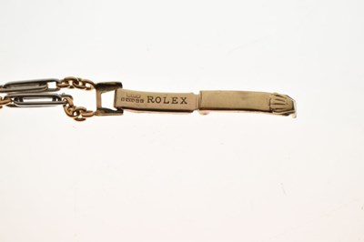 Lot Rolex - Lady's 1950s 'Precision' 9ct gold bracelet watch