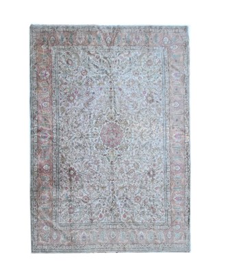 Lot 547 - Large Middle Eastern rug or carpet - probably Kirman