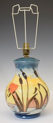 Lot 595 - Moorcroft table lamp