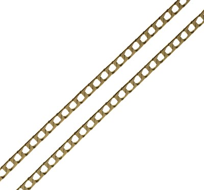 Lot 118 - 9ct gold filed curb link chain or necklace