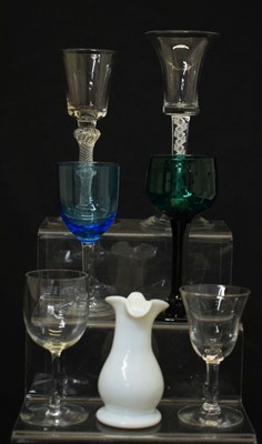 Lot 528 - Collection of 18th century and later glass