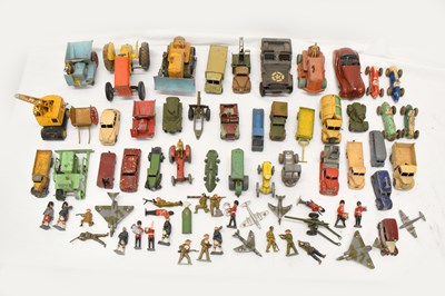 Lot 505 - Mixed collection of Dinky Toys and other playworn diecast