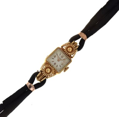 Lot 151 - Longines - Lady's Retro Modern mechanical wristwatch