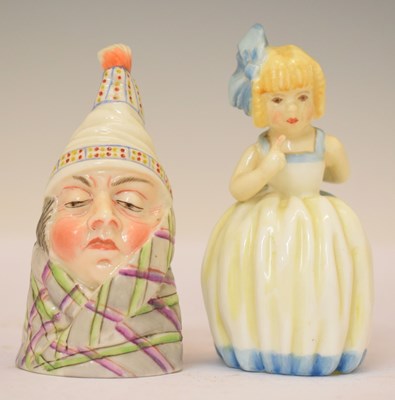 Lot 425 - Royal Worcester 'Mr Caudle' porcelain candle snuffer, etc