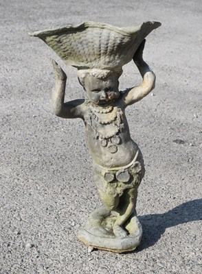 Lot 626 - Lead bird bath