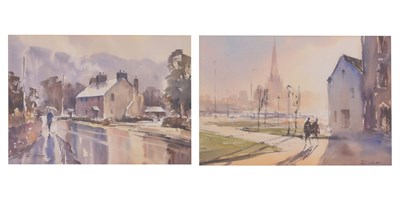 Lot 467 - Paul Weaver ('Bristol Savages') - Two watercolours