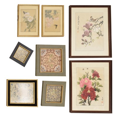 Lot 394 - Group of East Asian textiles