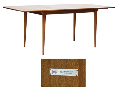 Lot 725 - A.H. McIntosh (Kirkcaldy) 'Dunvegan' teak dining table