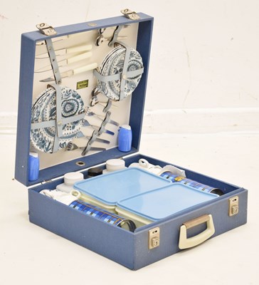Lot 183 - A mid 20th century Brexton vintage picnic set