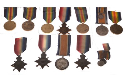 Lot 289 - Collection of WWI and WWII war medals