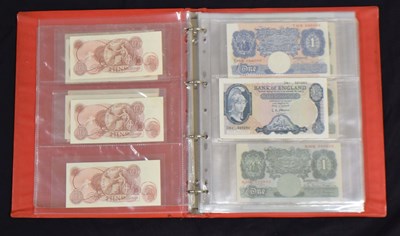 Lot 170 - Collection of GB banknotes