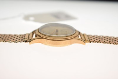 Lot Baume - 1950s 9ct gold cased bracelet watch