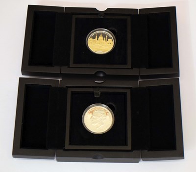 Lot 146 - Channel Islands - Two Charles III limited edition silver proof £5 coins