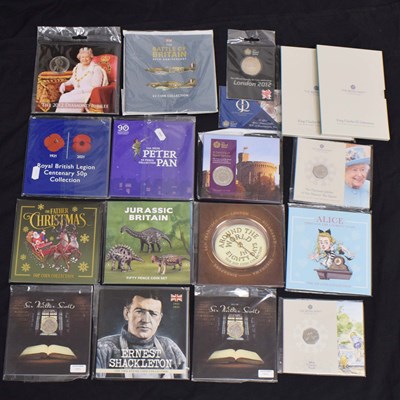 Lot 164 - Group of Ellizabeth II and Charles III Royal Mint proof coin packs