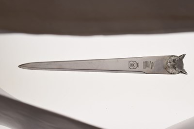 Lot Asprey & Co Ltd - Elizabeth II silver letter opener