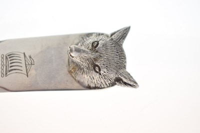 Lot Asprey & Co Ltd - Elizabeth II silver letter opener