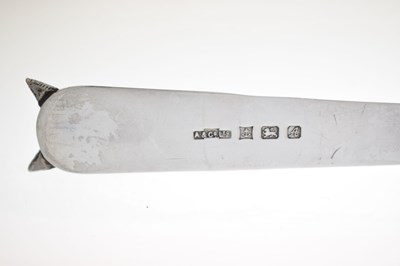 Lot Asprey & Co Ltd - Elizabeth II silver letter opener