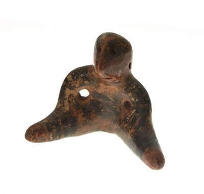 Lot 230 - Antiquities: Pre-Columbian Diquis terracotta pottery figure