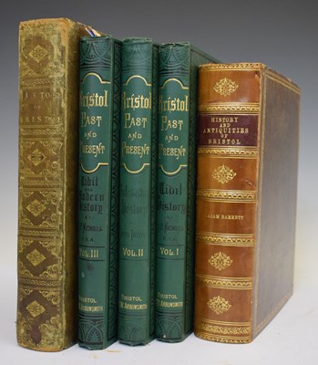 Lot 655 - William Barrett - The History and Antiquities of the City of Bristol, etc