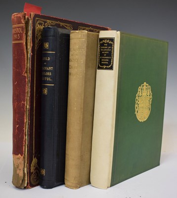Lot 656 - Francis F.Cox - Some Account of the Ancient Fraternity of Merchant Taylors of Bristol, etc