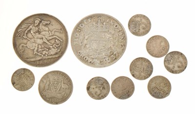 Lot 152 - Assorted pre 1947 GB silver coinage, etc