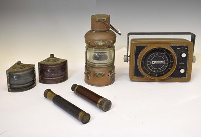 Lot 283 - Collection of nautical-themed antiques