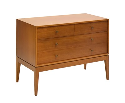 Lot 513 - 1960s Uniflex afromosia chest of two over three drawers
