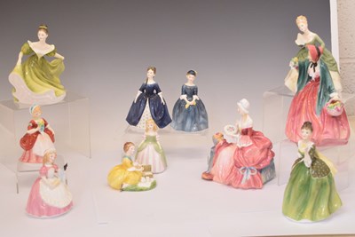 Lot 377 - Royal Doulton - Eleven figures