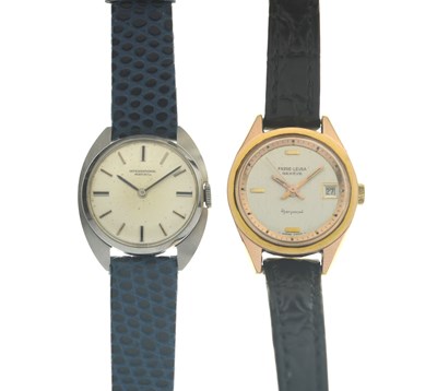 Lot 74 - IWC - Lady's stainless steel cased wristwatch