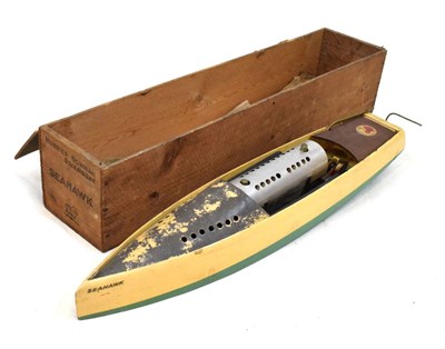 Lot 298 - 1930s Bowman Models "Seahawk" live-steam speed boat