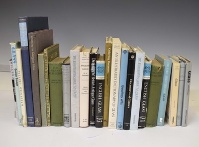 Lot 428 - Collection of antique glass reference books
