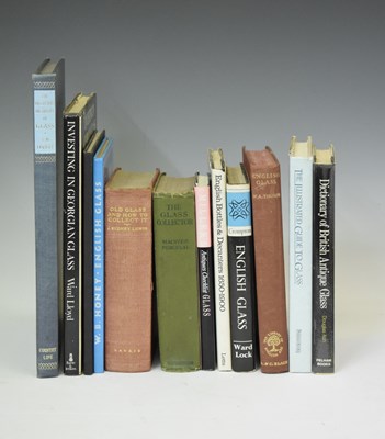 Lot 478 - Collection of antique glass reference books