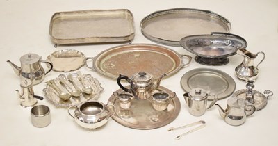 Lot 250 - Quantity of silver plated items, etc