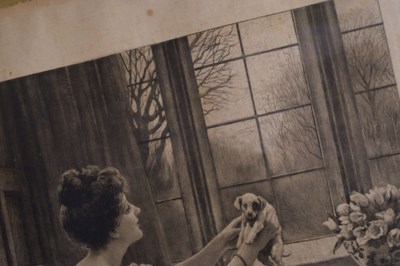 Lot After Herbert Thomas Dicksee, (1862-1942) - Etching - 'Should Auld Acquaintance Be Forgot'