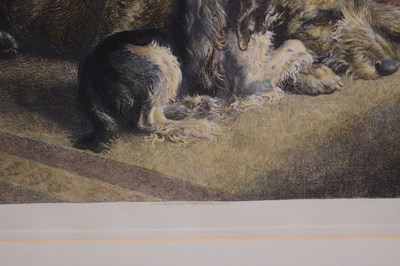 Lot After Herbert Thomas Dicksee, (1862-1942) - Etching - 'Fire Worshippers'