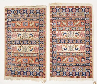Lot 519 - Pair of Tunisian wool rugs