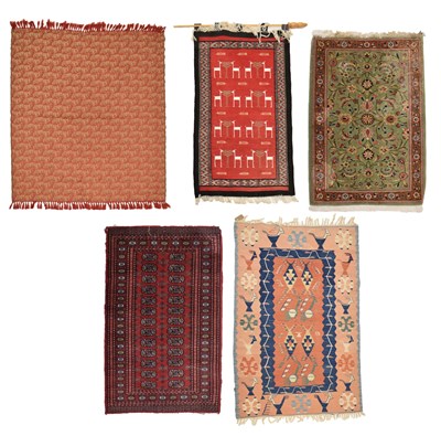 Lot 521 - Collection of Middle Eastern rugs and kilims