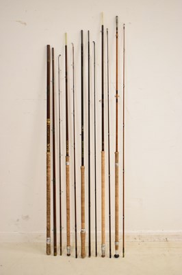 Lot 269 - Two B.James & Son MK IV two piece fishing rods