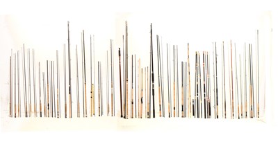 Lot 268 - A large collection of mostly modern fishing rods