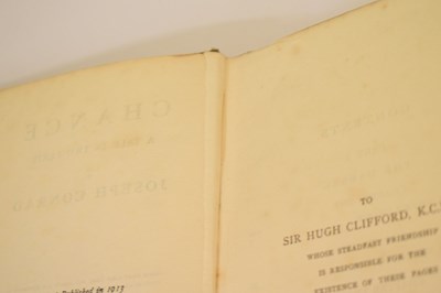 Lot Joseph Conrad, 'Chance', the spurious first edition
