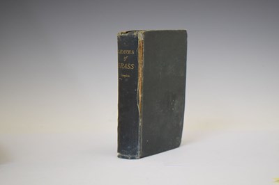 Lot Walt Whitman - Leaves of Grass, 1872