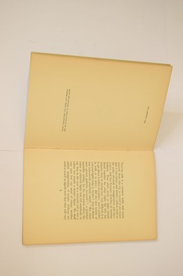Lot Virginia Woolf, 'Walter Sickert', first edition 1934