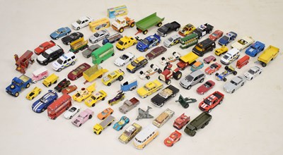 Lot 312 - Collection of playworn diecast model vehicles