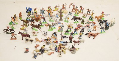 Lot 307 - Mixed collection of Britains and other figures