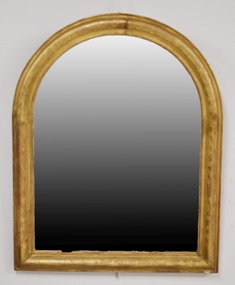 Lot 539 - Early 20th century gilt framed wall mirror