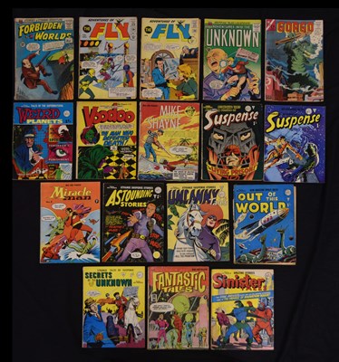 Lot Collection of mainly 1960s comics with issues featuring characters from Marvel, etc