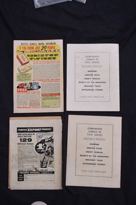 Lot Collection of mainly 1960s comics with issues featuring characters from Marvel, etc