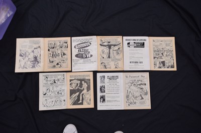 Lot Collection of mainly 1960s comics with issues featuring characters from Marvel, etc