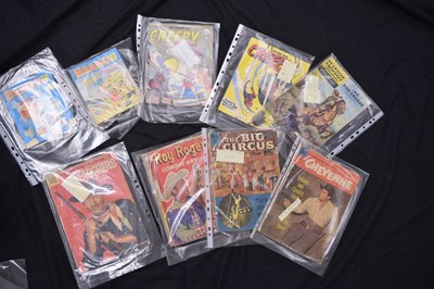 Lot Collection of mainly 1960s comics with issues featuring characters from Marvel, etc