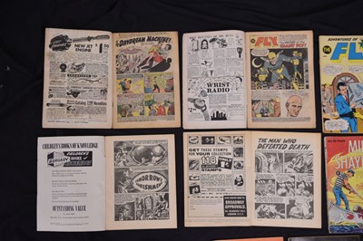 Lot Collection of mainly 1960s comics with issues featuring characters from Marvel, etc